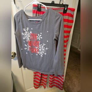 Womens Christmas/winter Pajama Set Size Small